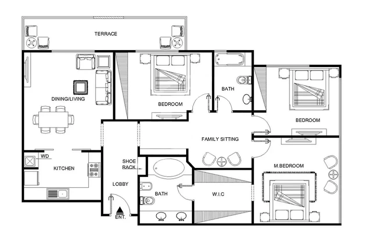 Appartement Lux The Bonnington Jlt Suite Dubai